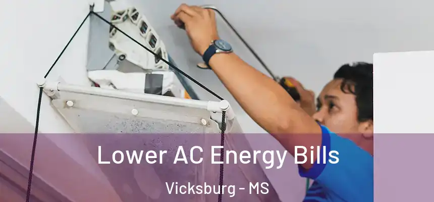 Lower AC Energy Bills Vicksburg - MS